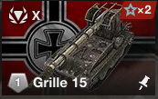 Germany Grille 15 — WoTB ver11.11 Tier 10 tanks option 35