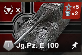 Germany Jg Pz E 100 — WoTB ver11.11 Tier 10 tanks option 36