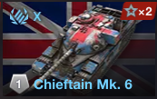 Uk Chieftain Mk6 — WoTB ver11.11 Tier 10 tanks option 49
