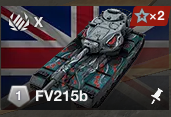Uk Fv215b — WoTB ver11.11 Tier 10 tanks option 51