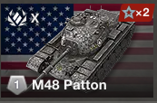 Usa M48 Patton — WoTB ver11.11 Tier 10 tanks option 61