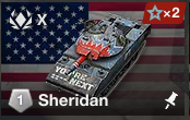Usa Xm551 Sheridan — WoTB ver11.11 Tier 10 tanks option 69