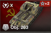 Ussr Object 263 — WoTB ver11.11 Tier 10 tanks option 75