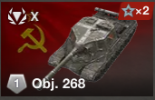 Ussr Object 268 — WoTB ver11.11 Tier 10 tanks option 77