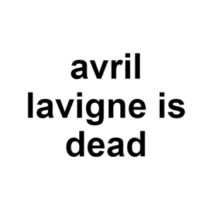 Avril — conspiracy theories option 16