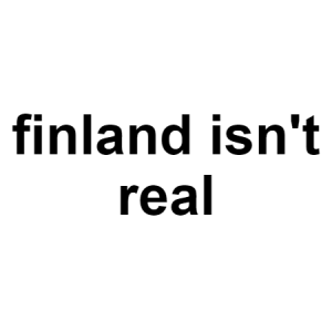 Finland — conspiracy theories option 44