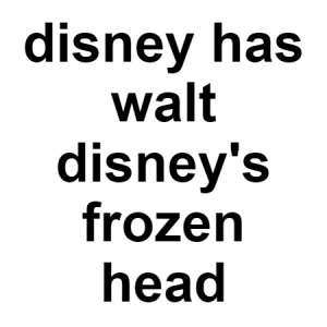 Frozen — conspiracy theories option 46