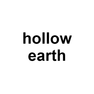 Hollow Earth — conspiracy theories option 59