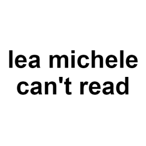 Lea Michele — conspiracy theories option 83