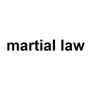 Martial Laws — conspiracy theories option 89