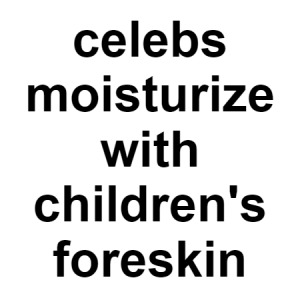 Moisturize — conspiracy theories option 95