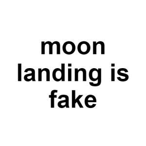 Moon Landing — conspiracy theories option 96