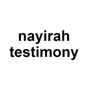 Nayirah — conspiracy theories option 100