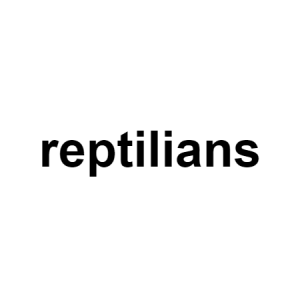 Reptilians — conspiracy theories option 112