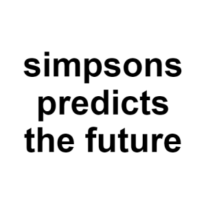 Simpsons — conspiracy theories option 116