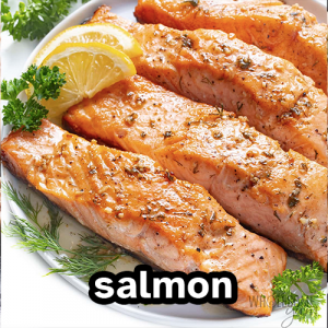 Salmon — Meats: Red, White, Game, Fish, etc. option 26