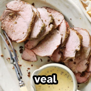 Veal — Meats: Red, White, Game, Fish, etc. option 35