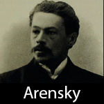Arensky — 200+ composers of classical music option 7