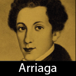 Arriaga — 200+ composers of classical music option 8