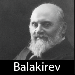 Balakirev — 200+ composers of classical music option 11