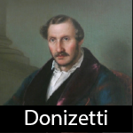 Donizetti — 200+ composers of classical music option 55