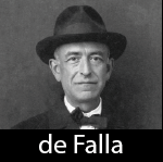 Falla — 200+ composers of classical music option 65