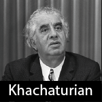Khachaturian — 200+ composers of classical music option 99