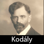 Kodly — 200+ composers of classical music option 100