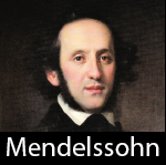 Mendelssohn — 200+ composers of classical music option 121