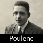 Poulenc — 200+ composers of classical music option 143