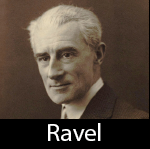 Ravel — 200+ composers of classical music option 152