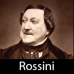 Rossini — 200+ composers of classical music option 158