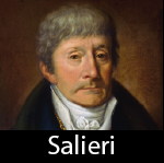 Salieri — 200+ composers of classical music option 163