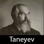 Taneyev — 200+ composers of classical music option 192