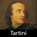 Tartini — 200+ composers of classical music option 193
