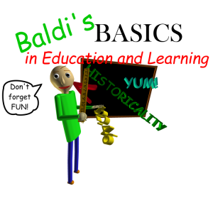 Zzzzz 1716874081baldisbasicsineducationandlearningcover — Indie Horror Series/Games option 12