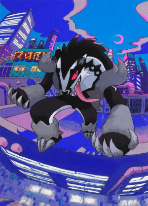 Zzzzz 1769664339galarian Obstagoon — Pokémon TCG Pocket 1-Star Full Art (B3) option 208