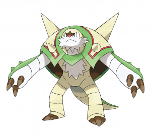 652 Chesnaught — Pokedex Only Kalos option 3