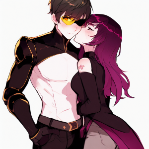 Zzzzz 1704484736touko Kissing Umbra In The Cheek — Scarletverse Ships option 39