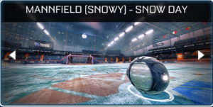Mannfield Snowy — Rocket League Maps option 25