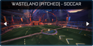 Wasteland Pitched — Rocket League Maps option 45
