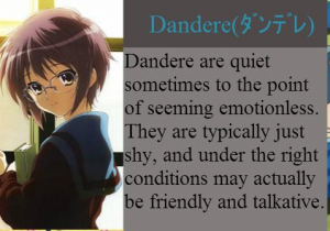 Anime Personality Types — option 2