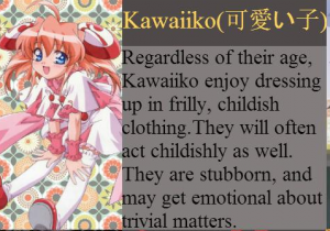 Anime Personality Types — option 32