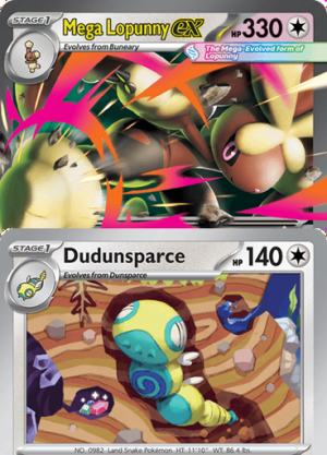 Lopsparce — TEF-PBL Pokemon TCG Decks option 19