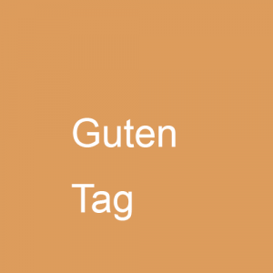 Guten Tag — Top 10 Wochentage option 5