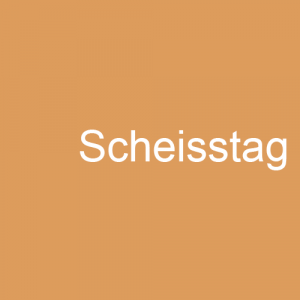 Scheisstag — Top 10 Wochentage option 9