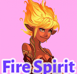 Fire Spirit — Monster Girl Archetypes (x36) option 14