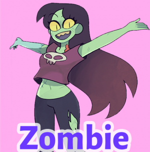 Zombie — Monster Girl Archetypes (x36) option 36