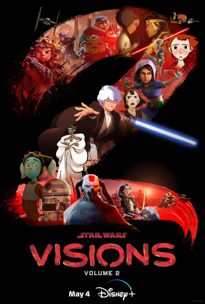 Star Wars Visions Poster — STAR WARS MEDIA SO FAR 2024 option 49