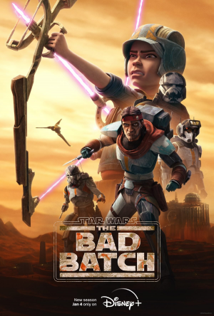 The Bad Batch Season Two Poster — STAR WARS MEDIA SO FAR 2024 option 52